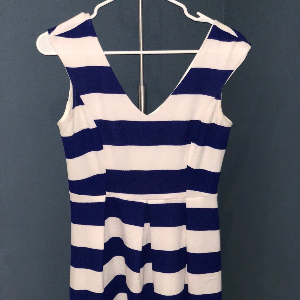 Blue/White Mini Dress